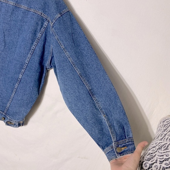 Vintage Western Concepts Big Valley Jamboree Denim Jean Jacket L - Picture 11 of 14